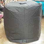 1tk 1000L IBC paagi kate, Veekindel Tolmukindel UV-kihiga kate, Juoda