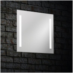 Peegel LED valgustusega Asir Square, 100x70 cm, valge
