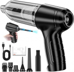 tolmuimeja, juhtmeta k&auml;sitolmuimeja, 12 kPA, mini autotolmuimeja, 2-in-1 aspiraator ja puhur