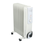 &Otilde;liradiaator 2000W, valge