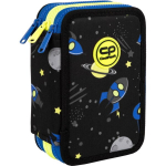 Kolmekohaline pliiatsikarp koos tarvikutega, CoolPack, kosmoseteema