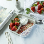 Branq l&otilde;unas&ouml;&ouml;gikarp vaheseintega Lido, valge, 18,5x18,5x4 cm