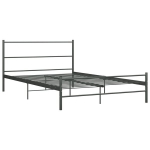 kaheinimese voodi，t&auml;iskasvanu voodi，voodiraam, hall, metallist, 160 x 200 cm CFE499692