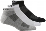 Reebok Sokid Te Low Cut Sock 3p White Black Grey H11287/34-36