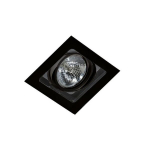 Sisseehitatud valgusti Azzardo Sisto 1 Black