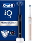 Braun elektriline hambahari Oral-B iO2 Duo elektriline hambahari, must ja roosa