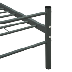 &uuml;heinimese voodi，t&auml;iskasvanu voodi，voodiraam hall metallist 90 x 200 cm CFE5526877