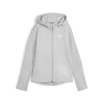 Naiste vabaaja kampsun PUMA EVOSTRIPE FZ Hoodie helehall - 67787804, hall
