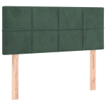 voodiraam peats，voodipeats，Peatsi, tumeroheline, 100x5x78/88 cm, samet CFE334551