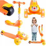 Kolmerattaline istmega roller, Cat 2in1