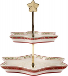 Villeroy & Boch 2-tasandiline serveerimisalus Winter Bakery Delight (etaažer)