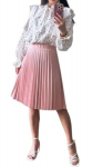 Plisseeritud seelik naistele, Made in Italy, roosa, M/L