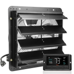 Seinale paigaldatav ventilatsiooniventilaator, 480 x 480 x 215 mm