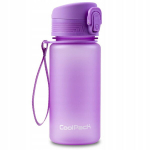 Bidon, pudel, CoolPack, lilla, 400ml