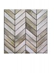 3D plaadikleebis, 30 x 30cm, 10 tk, Ruda mediena