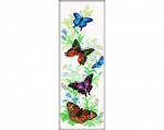 Ristpistes tikkimiskomplekt "Liblikas kellukestega", 16 x 45, RTO