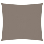 vidaXL oxford-kangast p&auml;ikesepuri, ristk&uuml;lik, 2,5 x 3 m, pruunikashall, Tumehall