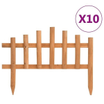 vidaXL murupiirded 10 tk nulupuit 4,4 m