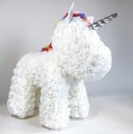 Happy People Rose Unicorn, s&otilde;brap&auml;evaks, naistep&auml;evaks, 25 cm koos kinkekarbiga