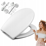 Wc-istme iste Duravit Duraplus Antibacterial vabalt seisvale WC-istmele