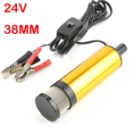 12 V 24V mini -auto elektriline &otilde;lipump pumba diisel&otilde;li sukeldatud alumiiniumsulamist kest 12 l/min k&uuml;tuse&uuml;lekande pump