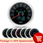 HD 85 mm GPS-i spidomeeter koos mootorratta jahipaatiantenniga, veekindel odomeeter Travel ODO COG 9-32V 7 V&auml;rvid
