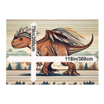 Luksuslik Dinosauruste Muster Vaip, 79 * 118 colių / 200 * 300 cm