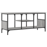 telerikapp，TV Kapp，telerialus, hall Sonoma tamm, 100x35x45 cm, tehispuit ja raud CFE721669