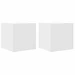 seinale kinnitatavad telerikapid, 2 tk，telerialus，TV Kapp valge, 30,5x30x30 cm CFE217665