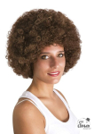 Parukas Afro Brown Universal
