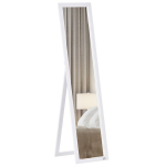 T&auml;ispikk peegel, vabalt seisev, seinakinnitus, MDF-raam, 37 x 37 x 154 cm, valge, Balta