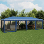 Telk,peotelk 12 v&otilde;rgust k&uuml;lgseinaga, sinine, 8x4 m HDPE CFE745192