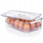 Kaanega plastkonteiner munade jaoks