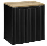 Vannitoakapp, hingedega, must NOVA 50 x 40 x 60 cm