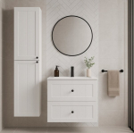 Vannitoakapp, rippuv, valge GUSTO 60 x 46 x 57 cm