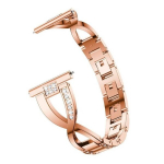 "BestAccessories", naiste k&auml;ev&otilde;ru laiusega 18mm, roosakuld