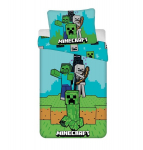 Jerry Fabrics laste voodipesukomplekt Minecraft Mobs Here, 140x200, 2-osaline