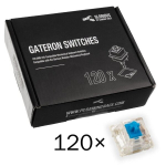 Mehaanilised klaviatuuril&uuml;litid Glorious PC Gaming Race Gateron Blue Switches x 120
