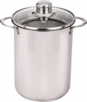 Kolmeosaline pott kinghoff spargli ja pasta jaoks 4,5L kh-1525