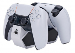 Topeltas laadimisjaam - POWER A - PS5 DualSense - Valge - Laadib 2 puldi samal ajal - LED-indikaator
