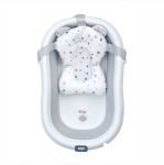 Primabobo Premium kokkupandav vann elektroonilise termomeetri ja vannipadjaga, 80 cm, hall