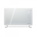 Dekoratiivne konvektsioonk&uuml;tteseade 78x47x8 cm WARMTEC EGW 2000 W Wi-Fi juhtimisfunktsiooniga, valge