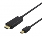 Deltaco, Mini DP/HDMI, 2 m
