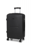 Keskmise reisikohver Airtex, 625/M, must