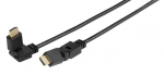 Hdmi 4k kaabel Ethernetiga, 1,5 m, p&ouml;&ouml;ratavad pistikud