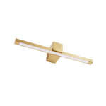 Seinavalgusti TOOLIGHT SWE046-1W 40cm Harjatud kuld, 40x10x5cm