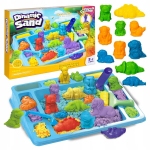 Kineetiline liiv loomad dinosaurused loomaaed vormid komplekt lastele Click4Toys