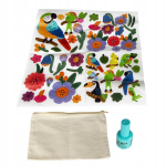 Loominguline komplekt lastele: Decoupage, Strigo, Paberrakendus, Papagoi kohver