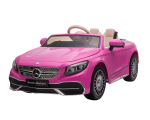 1-kohaline laetav auto Litsentseeritud Mercedes-Maybach S650 kabriolett roosa