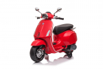 Laetav mootorratas Kikka Boo Vespa Sprint Racing Sixties 12V punane MP3/USB-ga